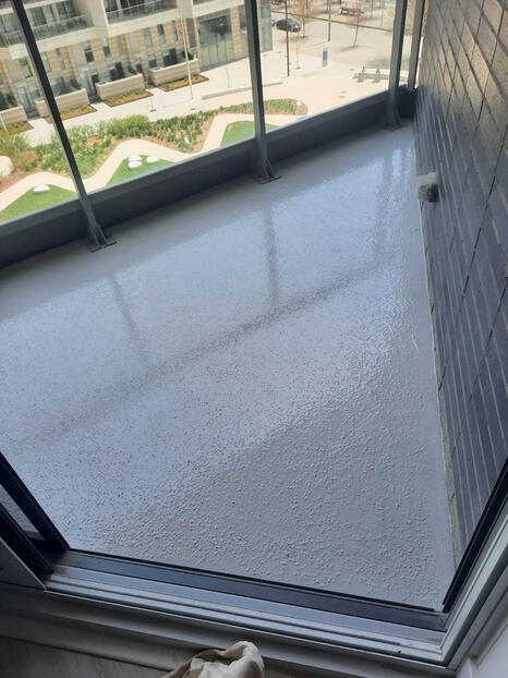 Painting balcony
